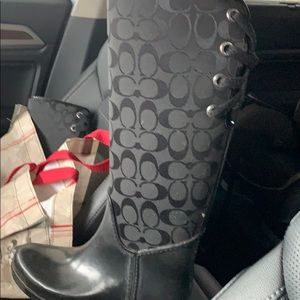 Coach Rain boots